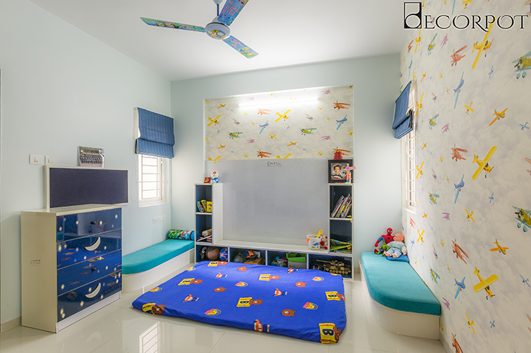 Kids Room Interior Design Bangalore-KBR 2-3BHK, Sarjapur Road, Bangalore